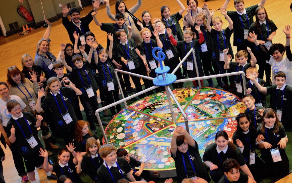 Members of Children's Parliament at the National Sitting