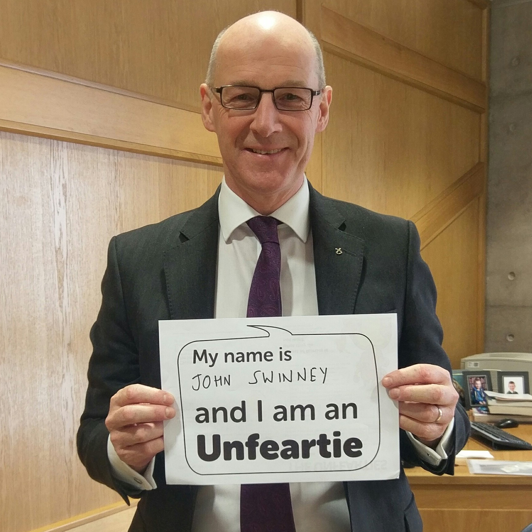 John Swinney - Children's Parliament