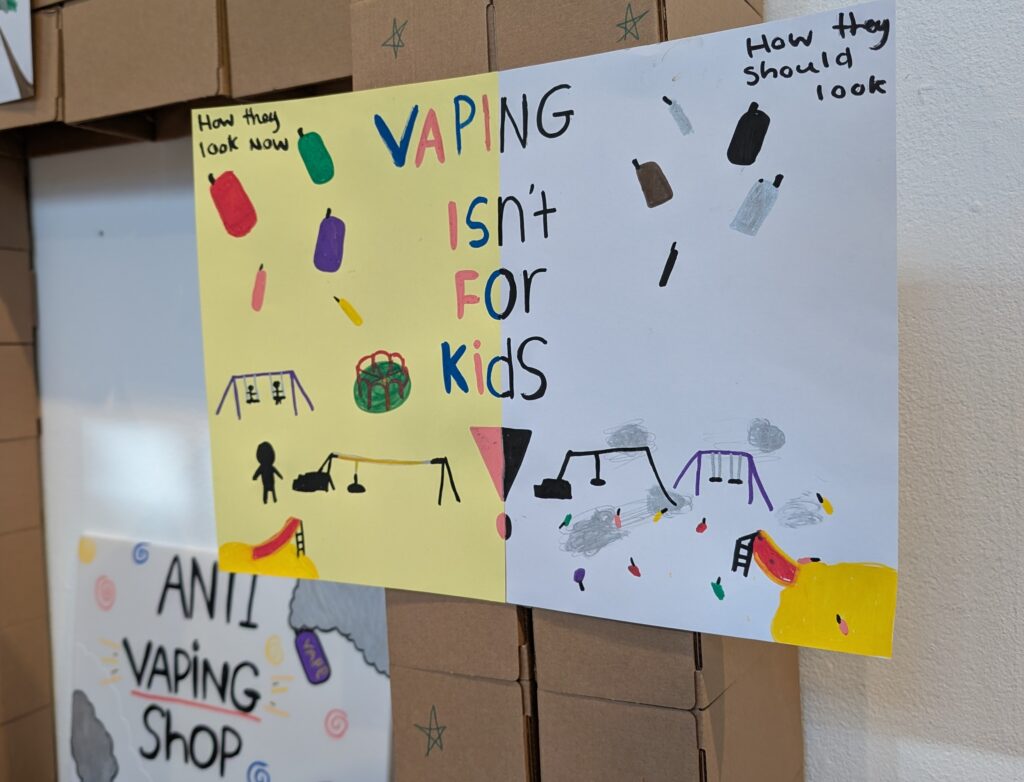 Vaping isn't for kids! A critique of the products design.